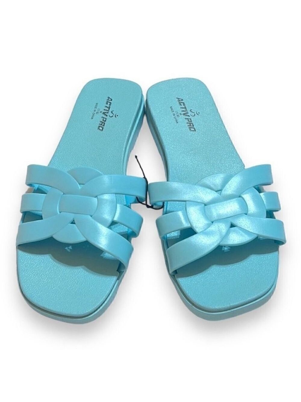Aqua Slides Women's 7/8. Perfect Beach Sandals! Brand New!